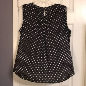 Jones New York Polka-Dot Blouse